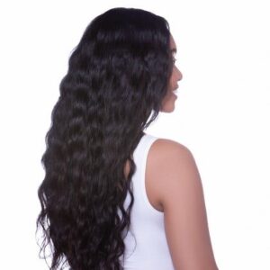 Black Tape in Hair extension Curly